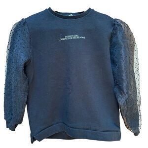 Zara‎ Organza Fashion Girl Looking For Her Runway Black Girls Size 11-12